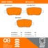 1000-1090C by MPA ELECTRICAL - QB Ceramic Brake Pads