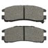 1001-0383AC by MPA ELECTRICAL - Quality-Built Premium Ceramic Brake Pads w/ Hardware