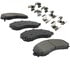 MPA Electrical 1001-2223M Disc Brake Pad Set Front Disc Brake Pad Set for 2019-2025 Ram 2500/3500, 2019-2024 Ram 4000