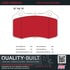 1002-0592AM by MPA ELECTRICAL - Quality-Built Work Force Heavy Duty Brake Pads