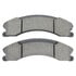 1003-1565AM by MPA ELECTRICAL - Quality-Built Black Series Semi-Metallic Brake Pads
