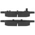 1003-2168C by MPA ELECTRICAL - Quality-Built Black Series Ceramic Brake Pads w/ Hardware