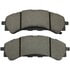 1003-2216C by MPA ELECTRICAL - Quality-Built Black Series Ceramic Brake Pads w/ Hardware