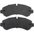 1003-2236M by MPA ELECTRICAL - Quality-Built Black Series Semi-Metallic Brake Pads w/ Hardware