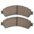 1000-0726C by MPA ELECTRICAL - Quality-Built Disc Brake Pad Set - Ceramic