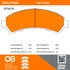 1000-0726C by MPA ELECTRICAL - Quality-Built Disc Brake Pad Set - Ceramic