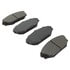 1000-0793M by MPA ELECTRICAL - Quality-Built Disc Brake Pad Set - Semi-Metallic