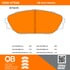 1000-0793M by MPA ELECTRICAL - Quality-Built Disc Brake Pad Set - Semi-Metallic