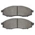 1000-0830M by MPA ELECTRICAL - Quality-Built Disc Brake Pad Set - Semi-Metallic