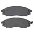 1000-0830M by MPA ELECTRICAL - Quality-Built Disc Brake Pad Set - Semi-Metallic