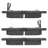 1000-0865M by MPA ELECTRICAL - Quality-Built Disc Brake Pad Set - Semi-Metallic