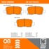 1000-0865M by MPA ELECTRICAL - Quality-Built Disc Brake Pad Set - Semi-Metallic