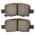 1000-0865M by MPA ELECTRICAL - Quality-Built Disc Brake Pad Set - Semi-Metallic