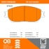 1000-0906AM by MPA ELECTRICAL - QB Semi-Metallic Brake Pads