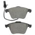 1000-0915AM by MPA ELECTRICAL - Quality-Built Disc Brake Pad Set - Semi-Metallic