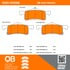 1000-0935M by MPA ELECTRICAL - QB Semi-Metallic Brake Pads