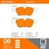 1000-0939C by MPA ELECTRICAL - Quality-Built Disc Brake Pad Set - Ceramic