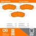 1000-0962M by MPA ELECTRICAL - QB Semi-Metallic Brake Pads