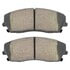 1000-1056C by MPA ELECTRICAL - Quality-Built Disc Brake Pad Set - Ceramic
