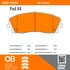 1000-1056C by MPA ELECTRICAL - Quality-Built Disc Brake Pad Set - Ceramic