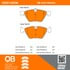 1000-1061M by MPA ELECTRICAL - QB Semi-Metallic Brake Pads