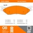 1000-1066M by MPA ELECTRICAL - QB Semi-Metallic Brake Pads