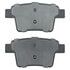 1000-1071M by MPA ELECTRICAL - Quality-Built Disc Brake Pad Set - Semi-Metallic