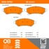 1000-1075C by MPA ELECTRICAL - Quality-Built Disc Brake Pad Set - Ceramic
