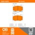 1000-1091C by MPA ELECTRICAL - QB Ceramic Brake Pads