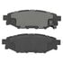 1000-1114M by MPA ELECTRICAL - Quality-Built Disc Brake Pad Set - Semi-Metallic