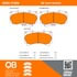 1000-1119M by MPA ELECTRICAL - QB Semi-Metallic Brake Pads