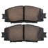 1000-1184M by MPA ELECTRICAL - Quality-Built Disc Brake Pad Set - Semi-Metallic