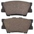 1000-1212C by MPA ELECTRICAL - Quality-Built Disc Brake Pad Set - Ceramic