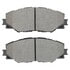 1000-1211M by MPA ELECTRICAL - QB Semi-Metallic Brake Pads
