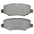 1000-1274M by MPA ELECTRICAL - Quality-Built Disc Brake Pad Set - Semi-Metallic