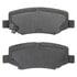 1000-1274M by MPA ELECTRICAL - Quality-Built Disc Brake Pad Set - Semi-Metallic