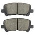 1000-1281M by MPA ELECTRICAL - Quality-Built Disc Brake Pad Set - Semi-Metallic