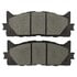 1000-1293M by MPA ELECTRICAL - Quality-Built Disc Brake Pad Set - Semi-Metallic