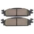 1000-1376C by MPA ELECTRICAL - Quality-Built Disc Brake Pad Set - Ceramic