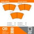 1000-1404M by MPA ELECTRICAL - Quality-Built Disc Brake Pad Set - Semi-Metallic