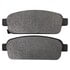 1000-1468M by MPA ELECTRICAL - Quality-Built Disc Brake Pad Set - Semi-Metallic
