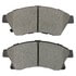 1000-1522M by MPA ELECTRICAL - QB Semi-Metallic Brake Pads