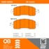 1000-1650C by MPA ELECTRICAL - QB Ceramic Brake Pads