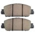 1000-1654C by MPA ELECTRICAL - Quality-Built Disc Brake Pad Set - Ceramic