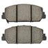 1000-1697M by MPA ELECTRICAL - Quality-Built Disc Brake Pad Set - Semi-Metallic