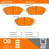 1000-1728C by MPA ELECTRICAL - Quality-Built Disc Brake Pad Set - Ceramic