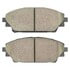 1000-1728C by MPA ELECTRICAL - Quality-Built Disc Brake Pad Set - Ceramic