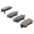 MPA Electrical 1000-1812C Disc Brake Pad Set QB Ceramic Brake Pads