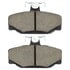1001-0391M by MPA ELECTRICAL - Quality-Built Premium Semi-Metallic Brake Pads w/ Hardware
