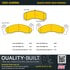 1001-0499M by MPA ELECTRICAL - Quality-Built Premium Disc Brake Pad Set - Semi-Metallic, with Hardware
